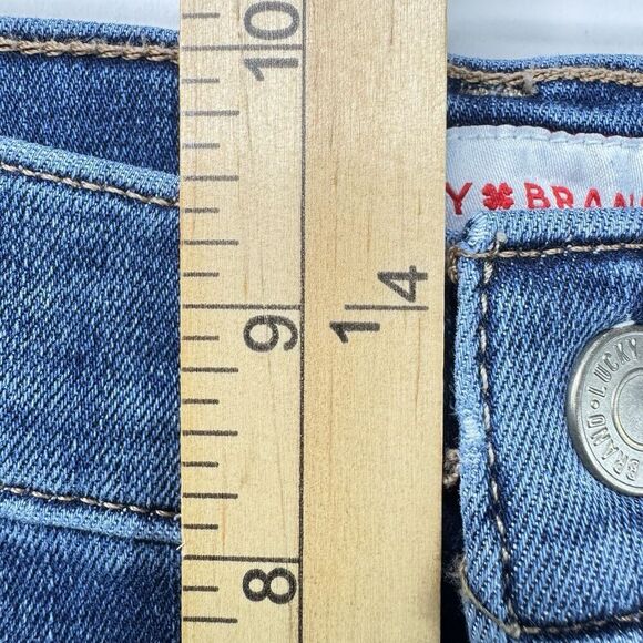 Lucky Brand Skinny Jeans Women's 10 / 30 Blue AVA Mid Rise Stretch - Picture 9 of 15